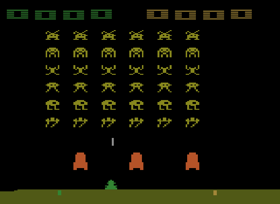 Space Invaders Easy Difficulty